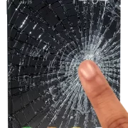 Cracked Screen PNG File