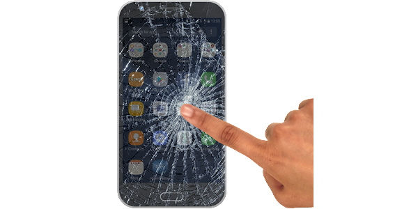 Cracked Screen PNG Image
