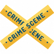 Crime Scene Tape PNG Cutout