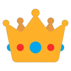 Crown Emoji PNG Image HD