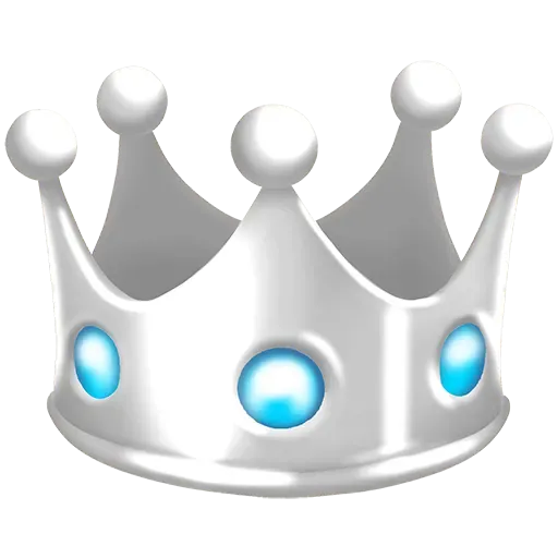 Crown Emoji PNG Image