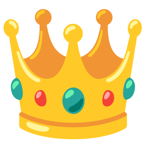 Crown Emoji PNG Images HD
