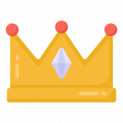 Crown Emoji PNG Photo