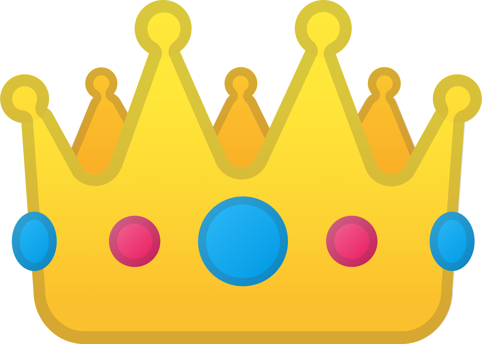 Crown Emoji PNG Picture