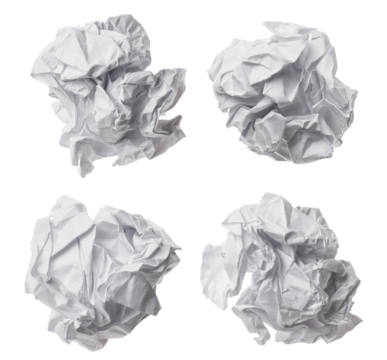 Crumpled Paper PNG Free Image