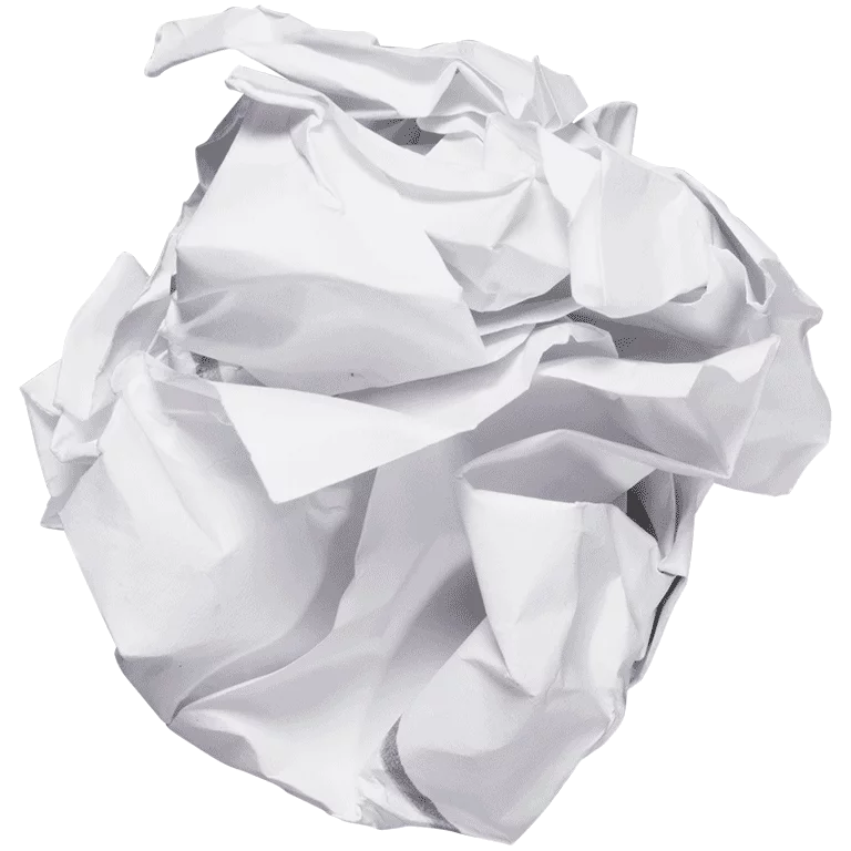 Crumpled Paper PNG HD Image