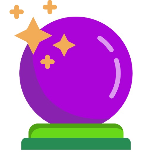 Crystal Ball Background PNG