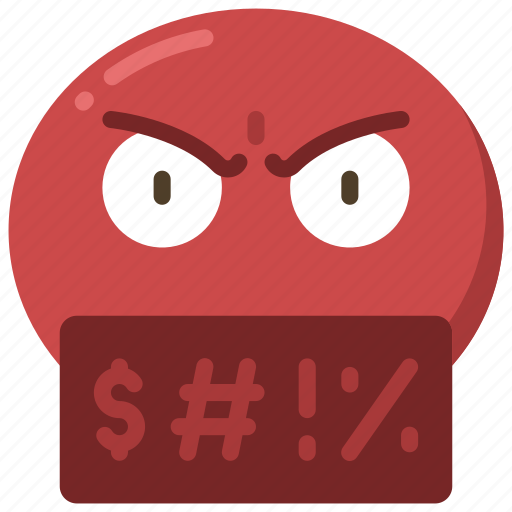 Cursing Emoji PNG File