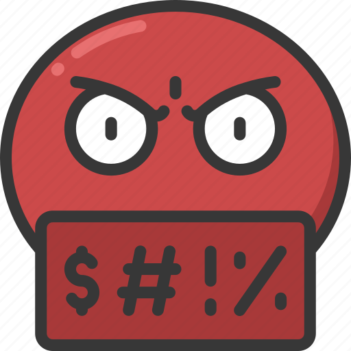 Cursing Emoji PNG Image