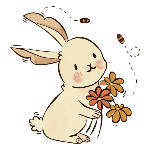 Cute Bunny PNG Image