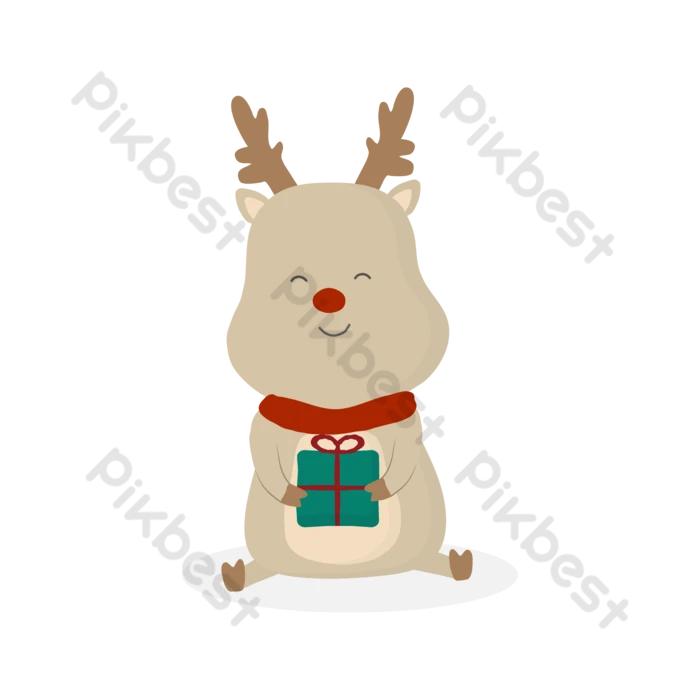Cute Christmas Background PNG