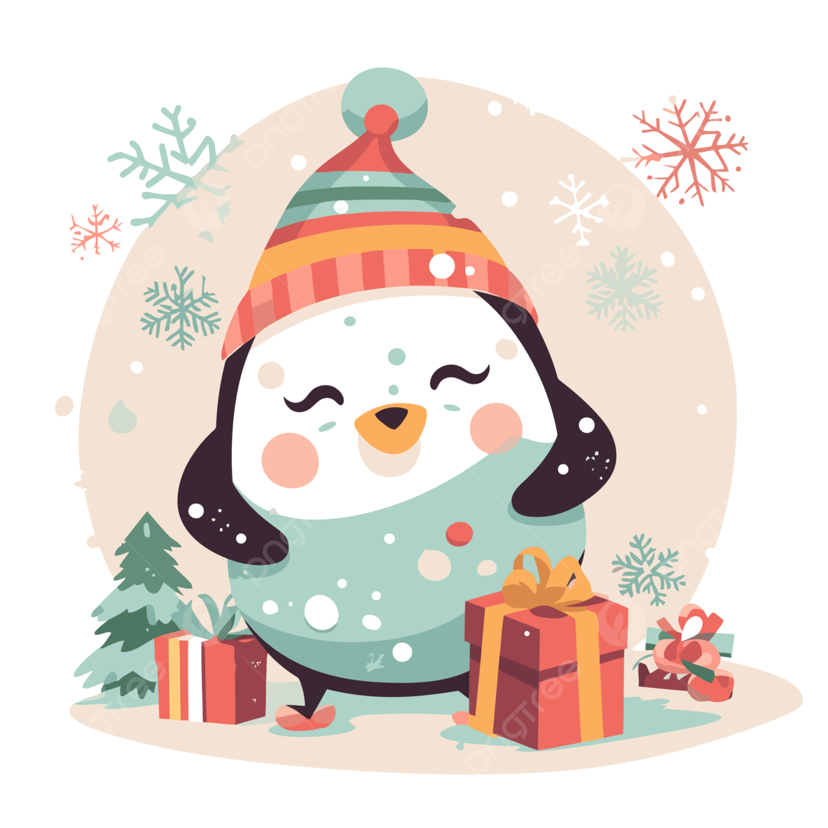 Cute Christmas PNG File