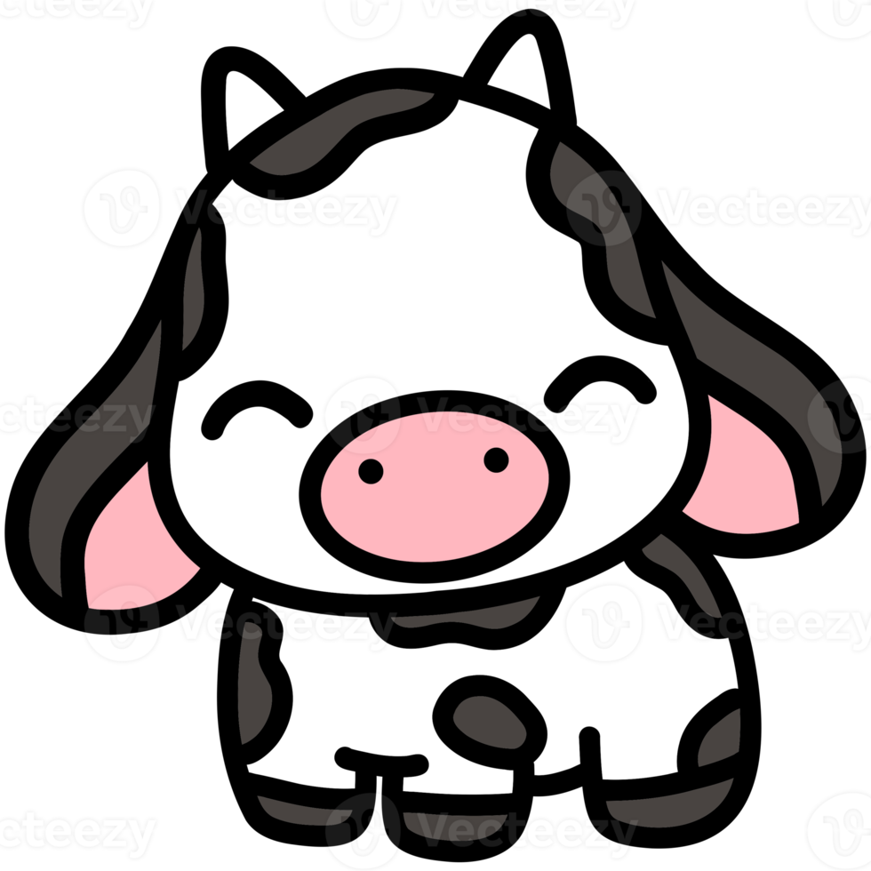 Cute Cow No Background