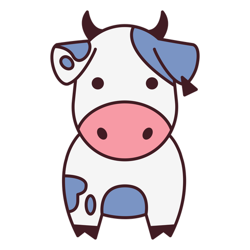 Cute Cow PNG HD Image