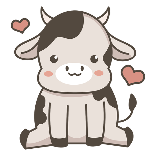 Cute Cow PNG Image HD