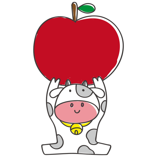 Cute Cow PNG Image