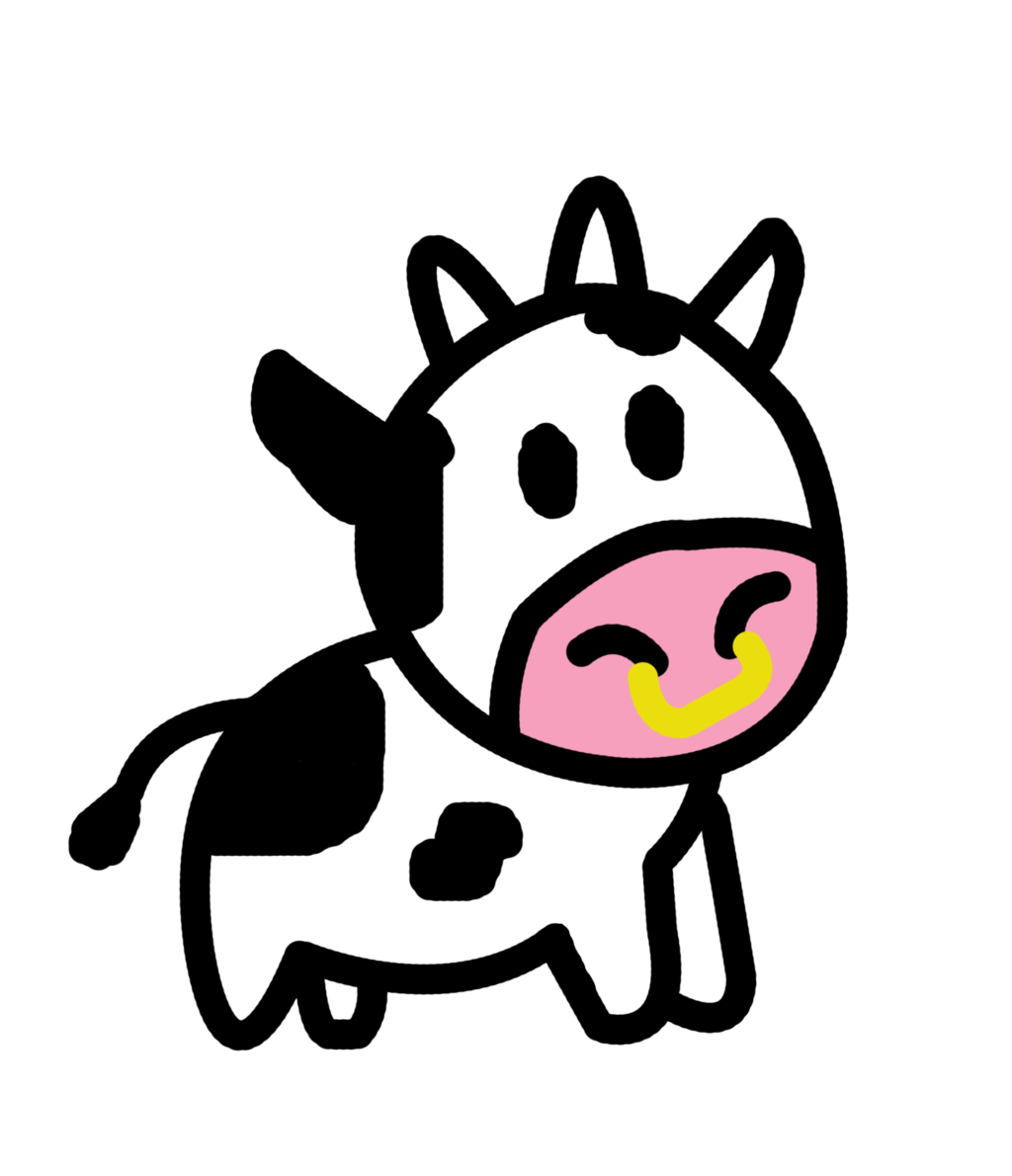Cute Cow PNG