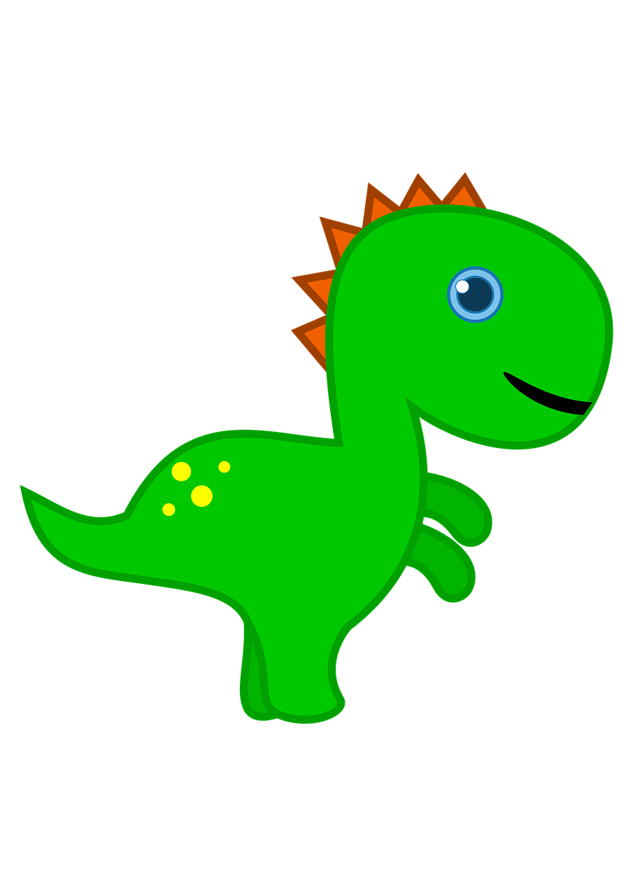 Cute Dino PNG Free Image
