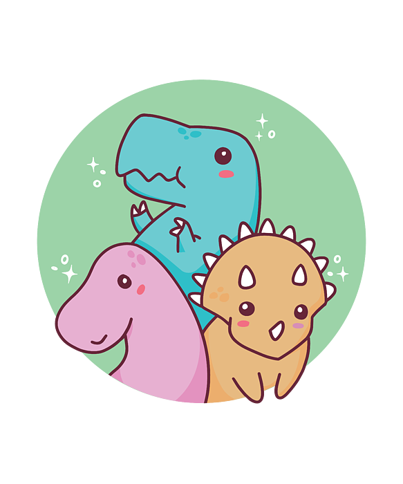 Cute Dino PNG Image