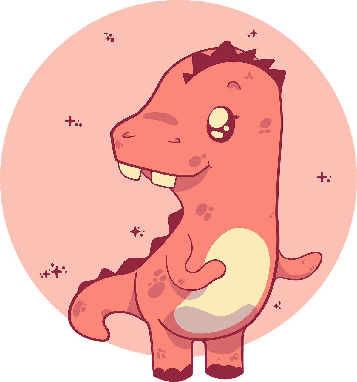 Cute Dino PNG Images HD