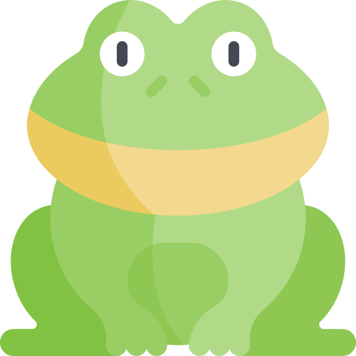 Cute Frog PNG Free Image