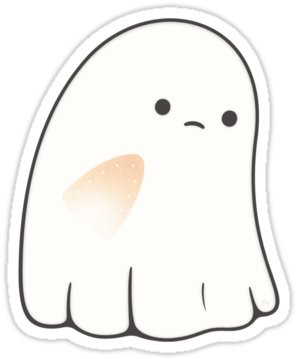 Cute Ghost PNG Cutout