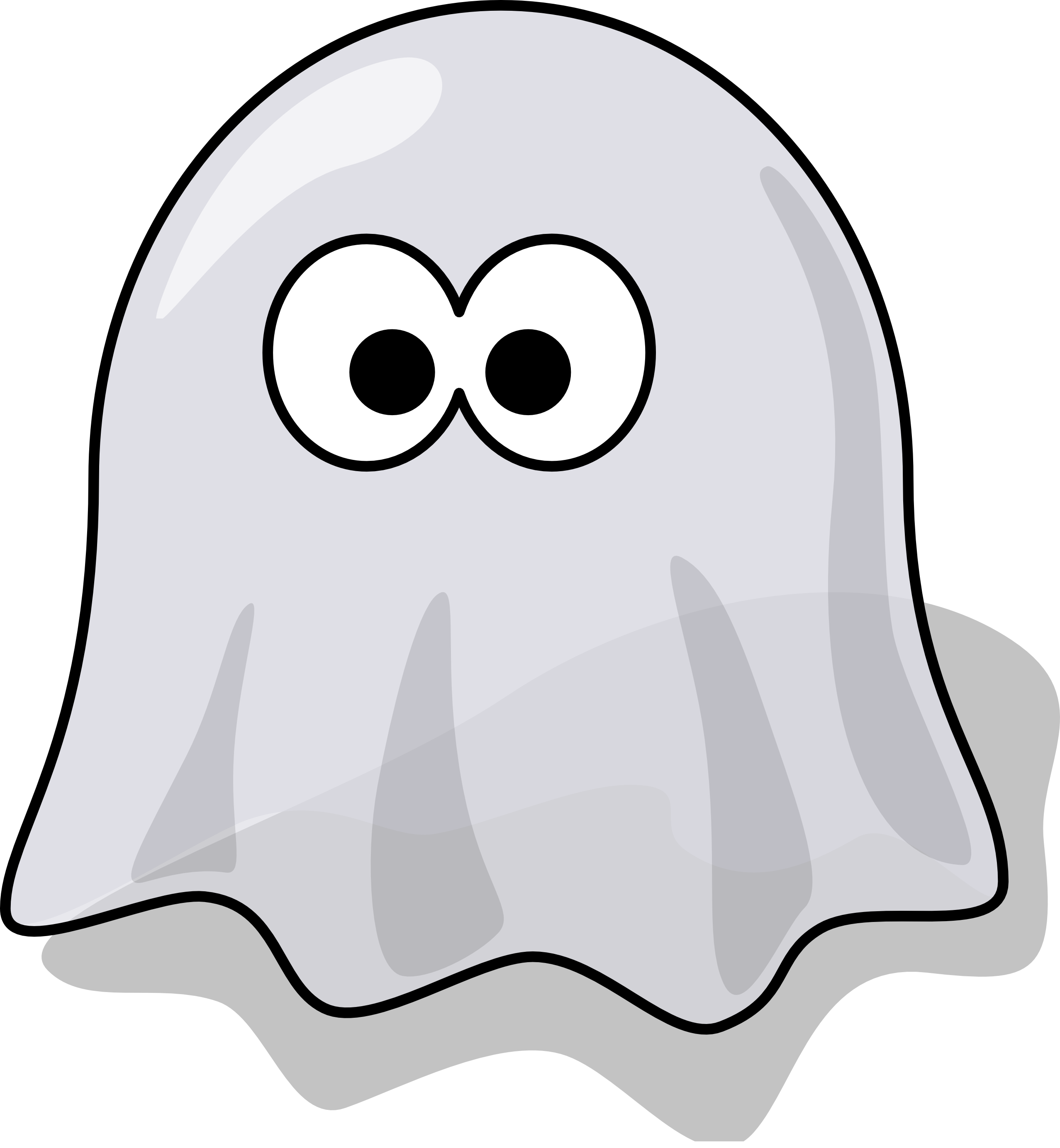 Cute Ghost PNG File