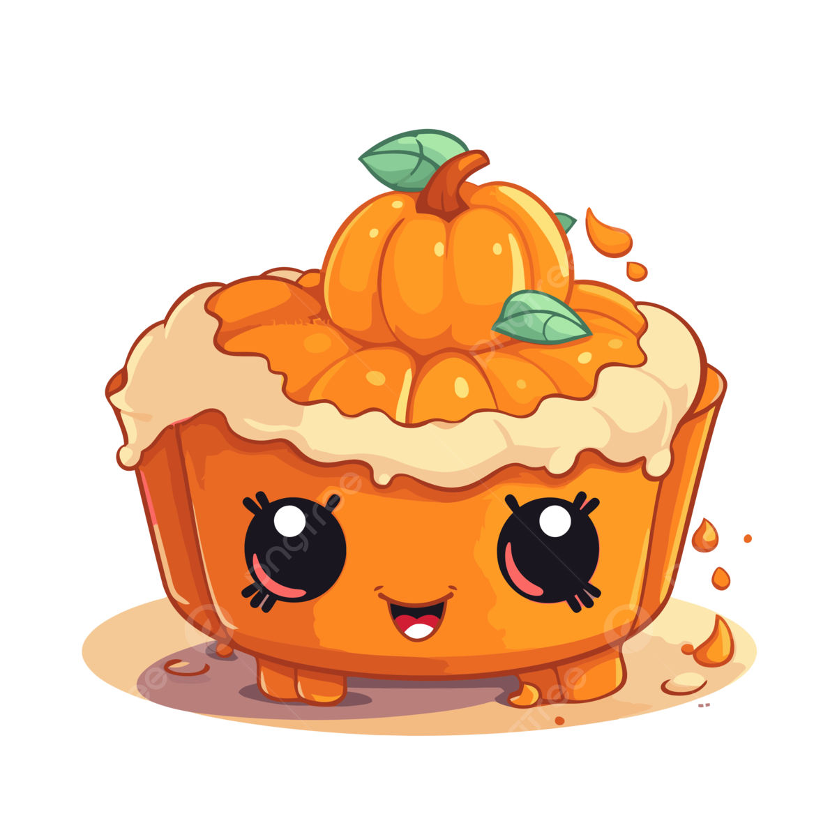 Cute Pumpkin PNG Clipart