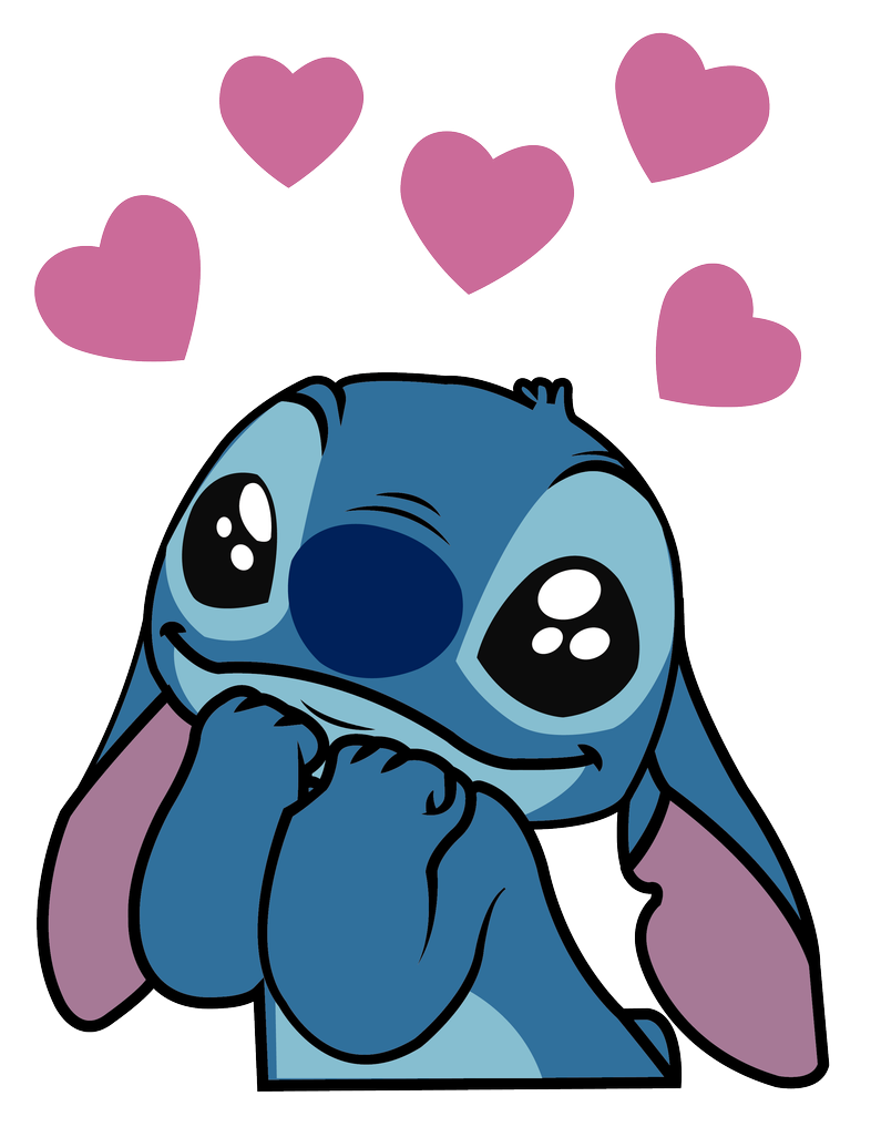 Cute Stitch PNG HD Image