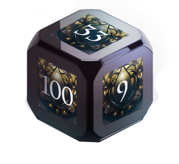 DND Dice Background PNG