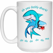Daddy Shark PNG HD Image