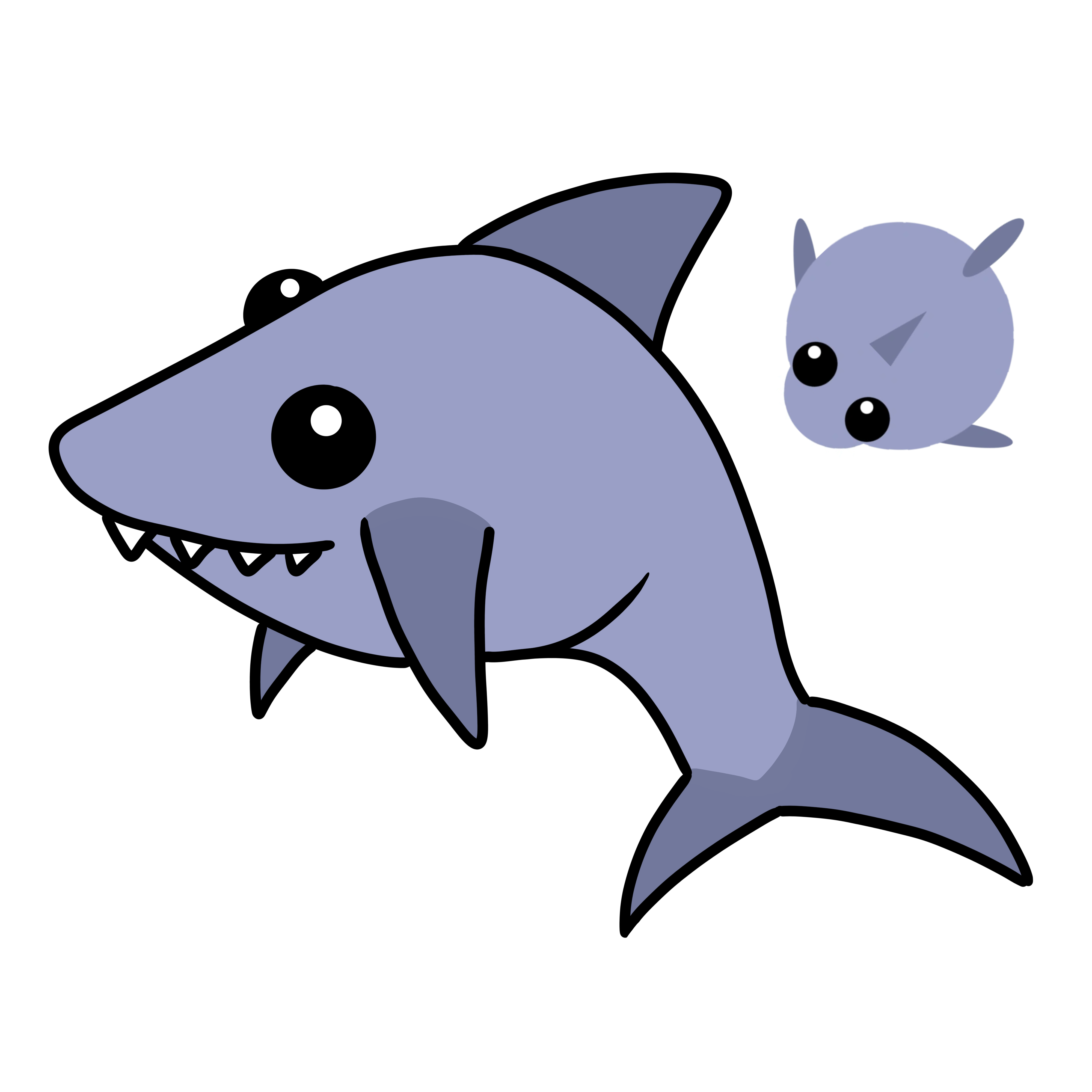 Daddy Shark PNG Image HD