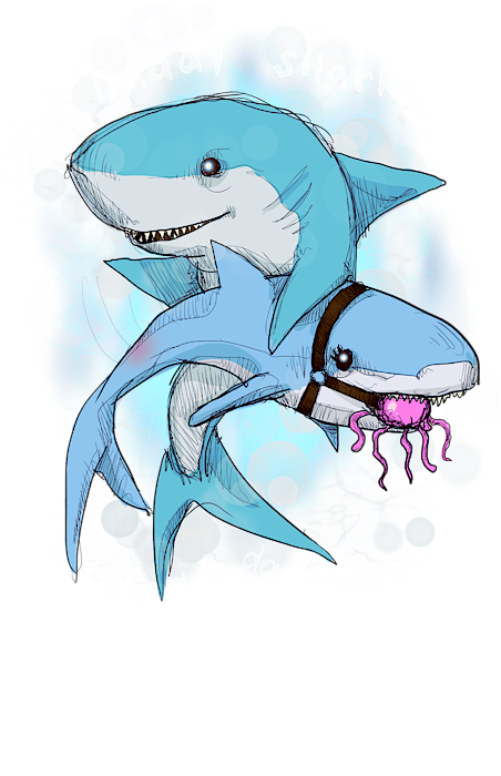 Daddy Shark PNG Images