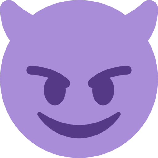 Demon Emoji PNG Free Image