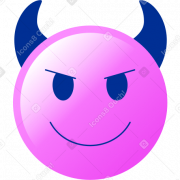Demon Emoji PNG Image HD