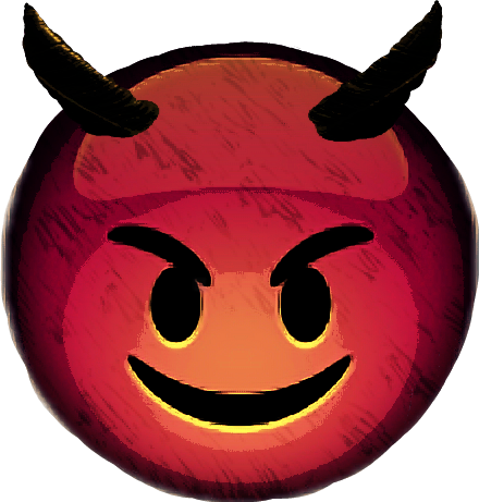 Demon Emoji PNG Images HD