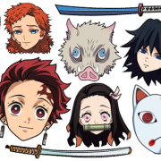 Demon Slayer Character PNG Images