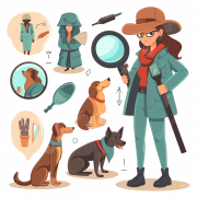 Detective Background PNG