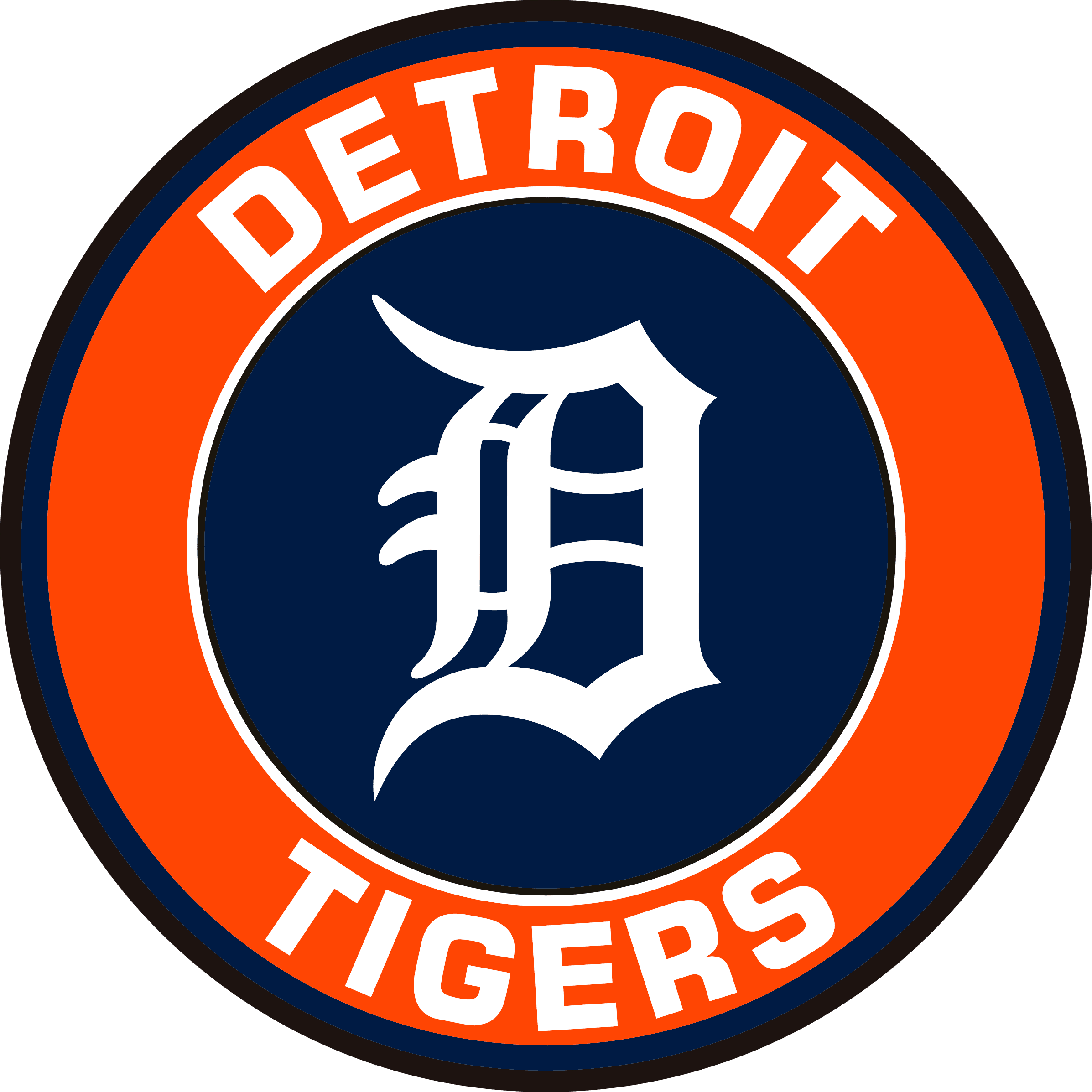 Detroit Tigers Logo PNG Image File