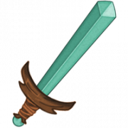 Diamond Sword PNG Clipart