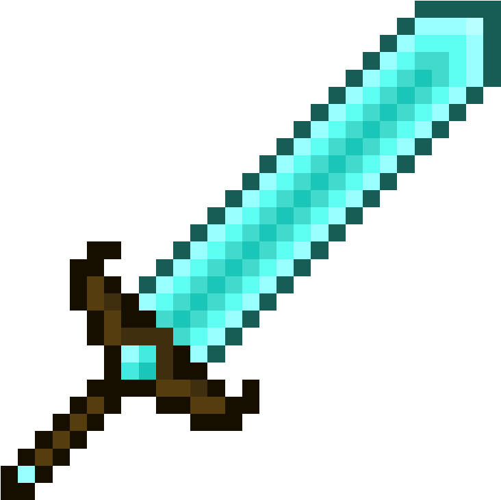 Diamond Sword PNG File