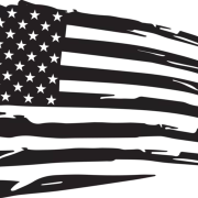 Distressed American Flag PNG File