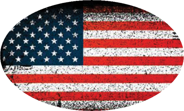 Distressed American Flag PNG Pic