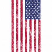 Distressed American Flag Transparent