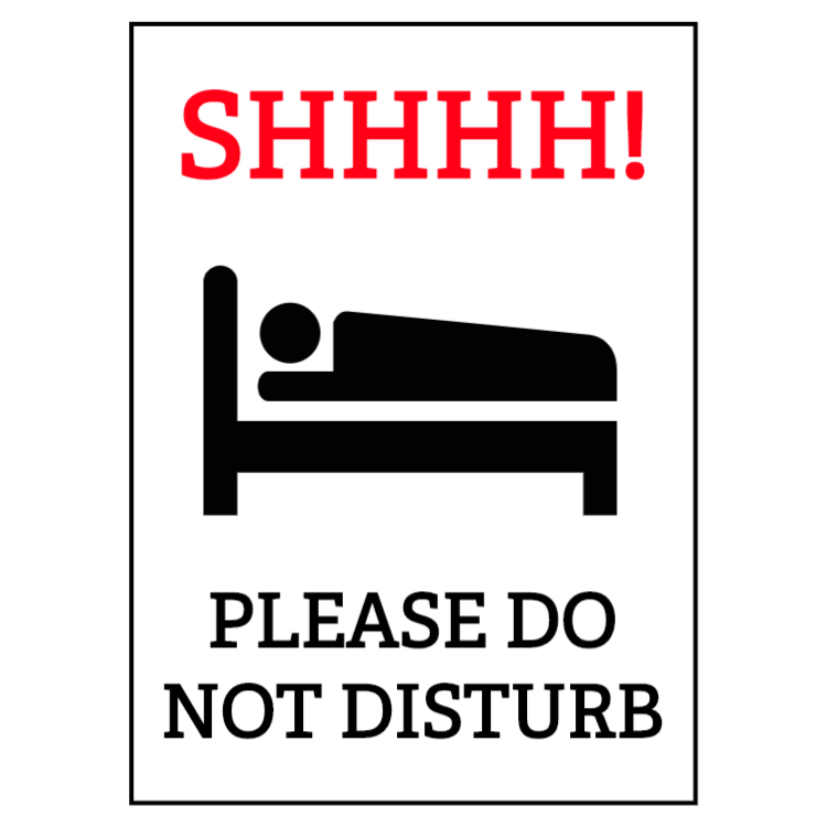 Do Not Disturb PNG Background