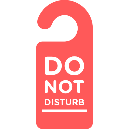 Do Not Disturb PNG Picture