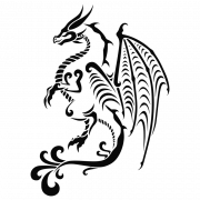 Dragon Tattoo PNG HD Image