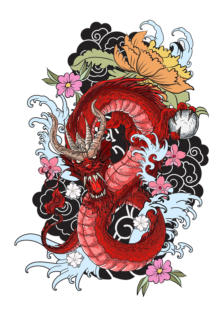 Dragon Tattoo PNG Images HD