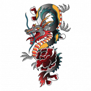 Dragon Tattoo PNG Photos
