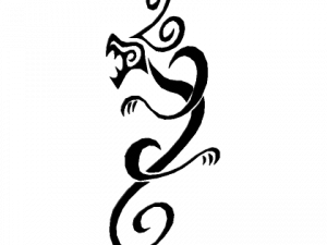Dragon Tattoo PNG Picture